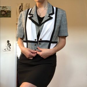 1980s vintage cropped jacket